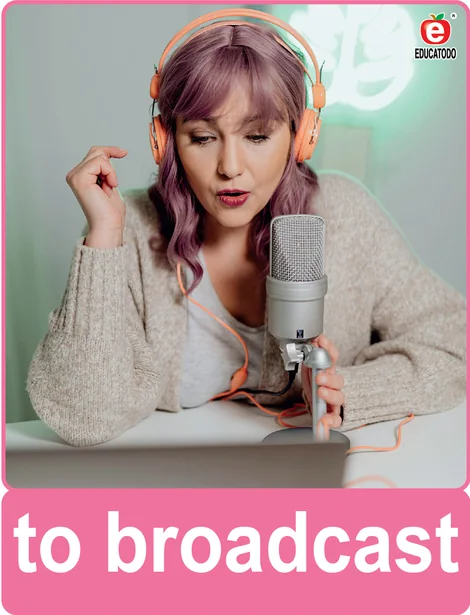 Tarjeta física: to broadcast