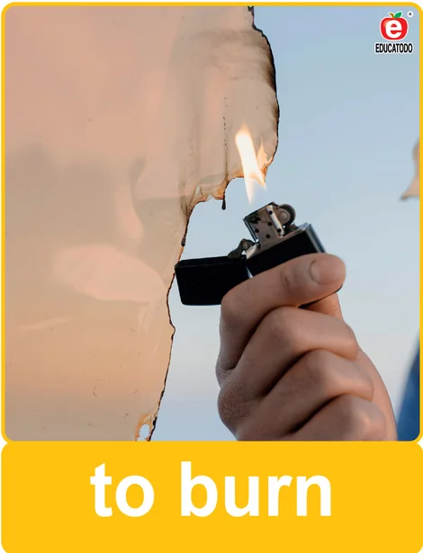 Tarjeta física: to burn