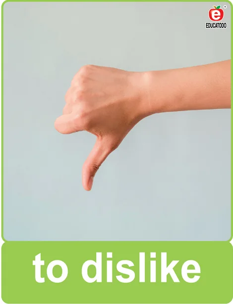 Tarjeta física: to dislike