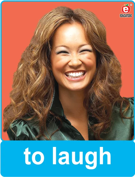 Tarjeta física: to laugh