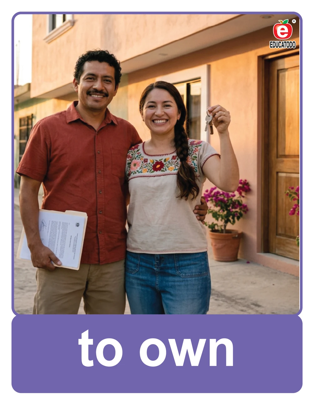 Tarjeta física: to own