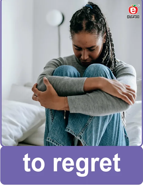 Tarjeta física: to regret