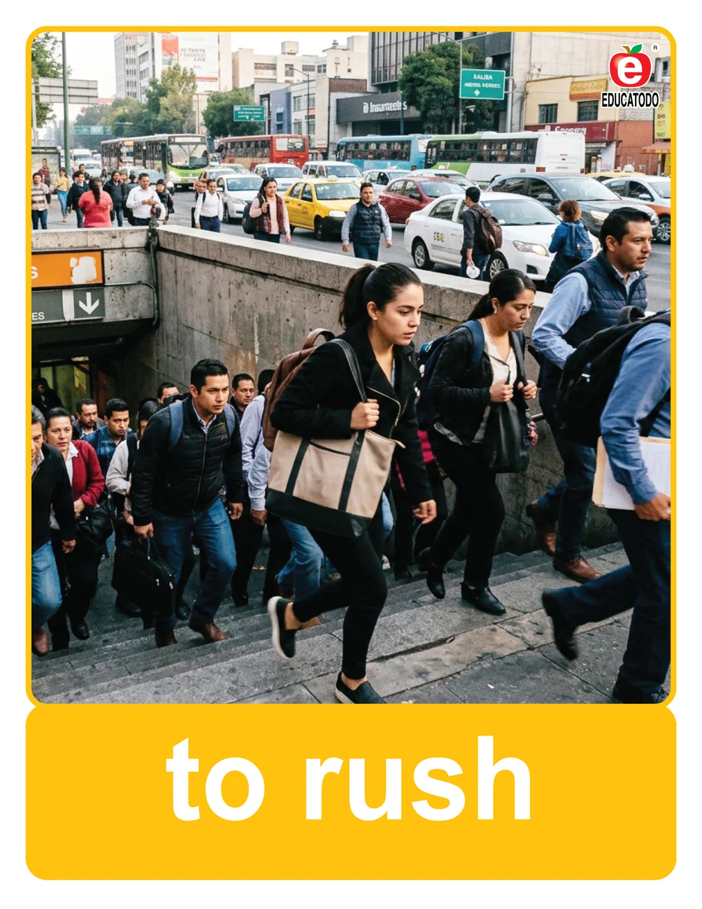 Tarjeta física: to rush
